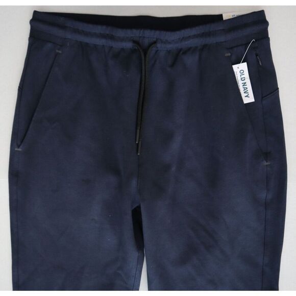 Old Navy Active 401875-09-1 Men's Sz Small Navy Blue Dynamic Fleece Joggers - Picture 7 of 11